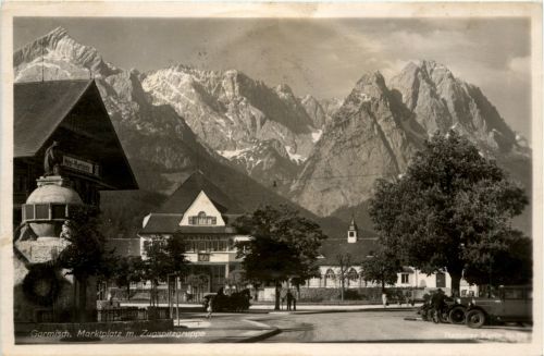 Garmisch - Marktplatz