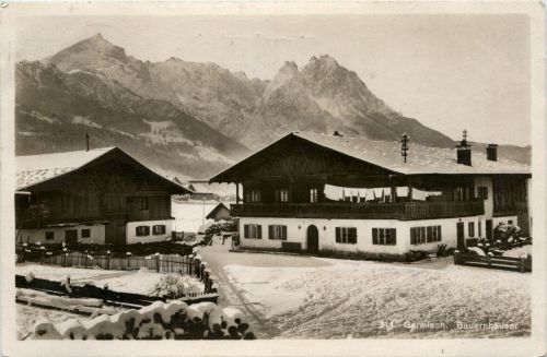 Garmisch - Bauernhäuser