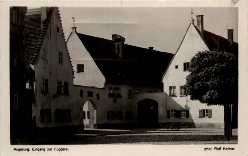 Augsburg - Eingang zur Fuggerei