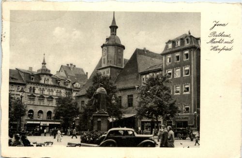 Jena - Rathaus Markt