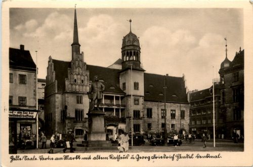 Halle Saale - Partie am Markt - Nachgebühr