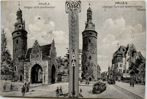 Halle Saale - Leipziger turm - Galgtor