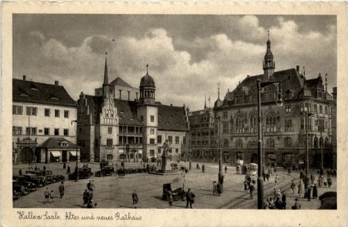 Halle Saale - Rathaus