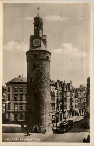 Halle Saale - Leipziger Turm