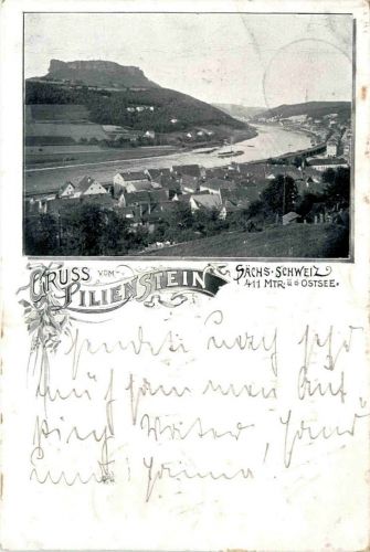 Gruss vom Lilienstein