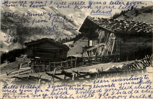 Alphütte bei Mürren