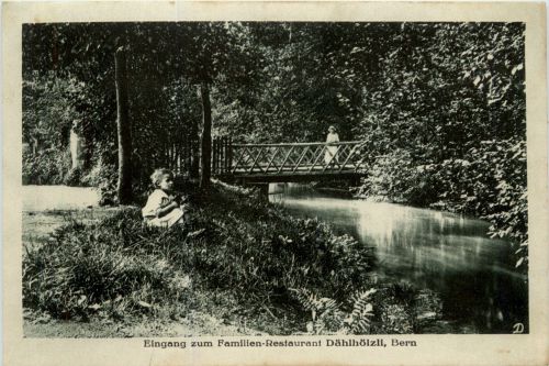 Bern - Eingang zum Familien Restaurant Dählhölzli