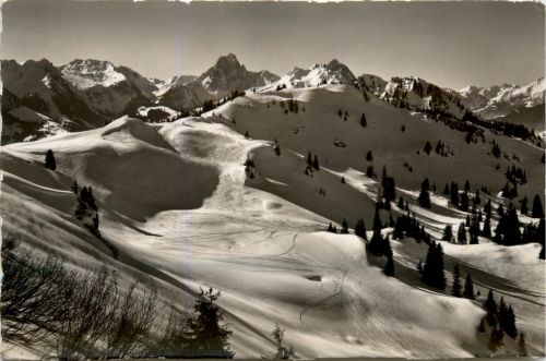 Saanenmöser - Hornberg - Hühnerspiel Abfahrt - Ski