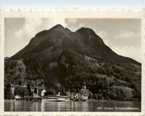 Gersau - Dampfschiffstation