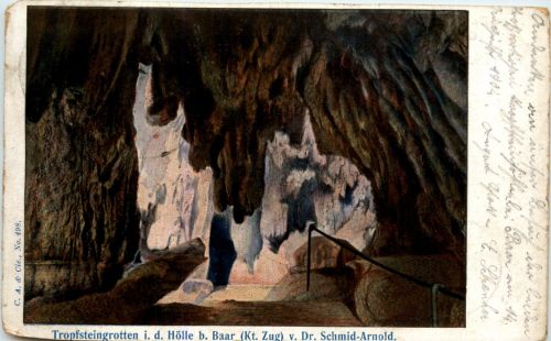 Tropfsteingrotten in der Hölle von Baar