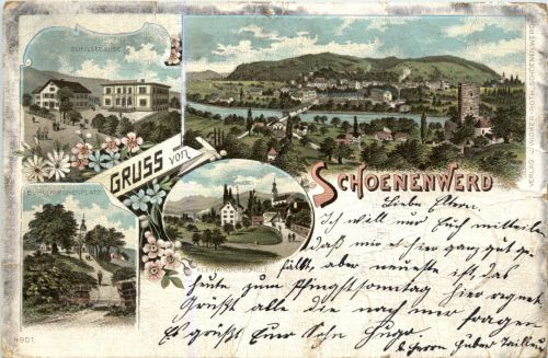 Gruss aus Schönenwerd - Litho