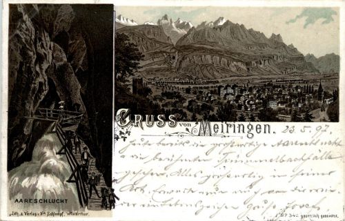 Gruss aus Bern - Litho