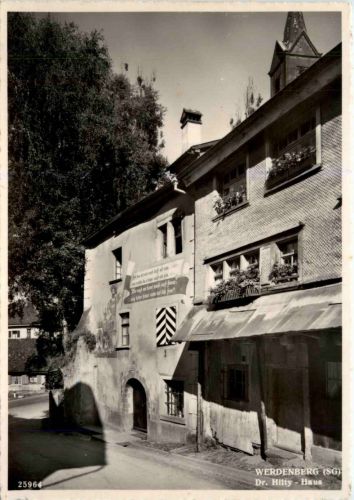 Werdenberg - Dr. Hilty Haus