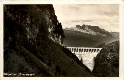 Innerthal - Staumauer Wäggithal