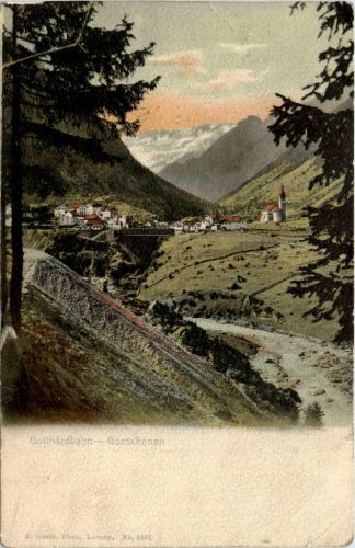 Gotthardbahn - Goeschenen