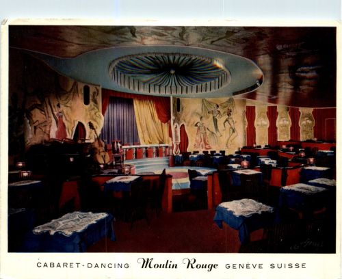 Geneve - Cabaret Moulin Rouge