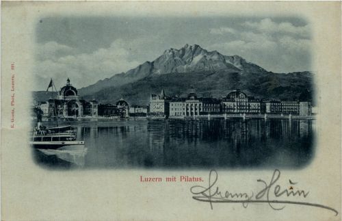 Luzern mit Pilatus