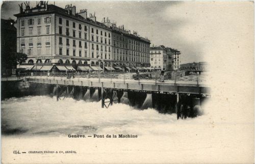Geneve - Pont de la Machine