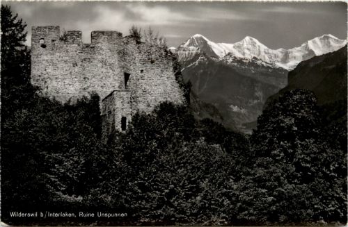 Wilderswil bei Interlaken - Ruine unspunnen