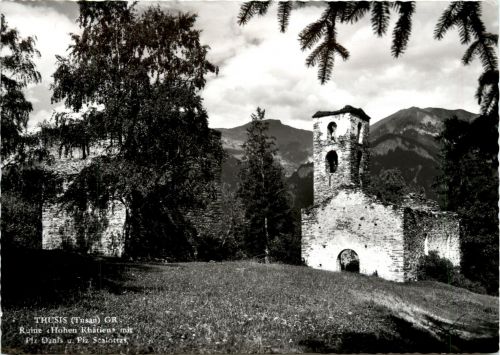 Thusis - Ruine hohen Rhätien