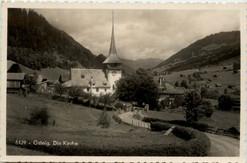Gsteig - Die Kirche