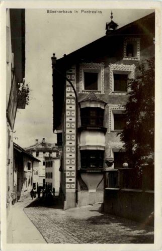 Bündnerhaus in Pontresina
