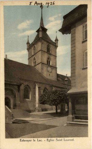 Estavayer le Lac - Eglise Saint Laurent