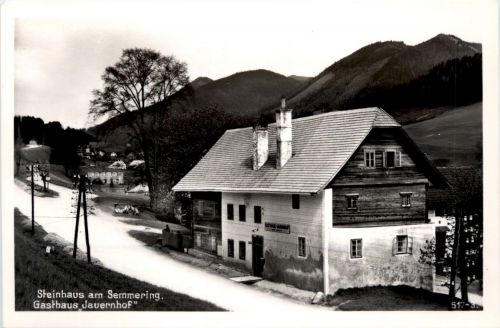 Steinhaus am Semmering - Gasthaus Jauernhof