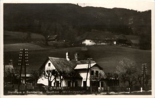 Steinhaus am Semmering - Gasthaus Waidmannsheil