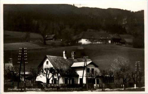Steinhaus am Semmering - Gasthaus Waidmannsheil