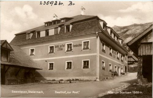 Seewiesen Steiermark - Gasthof zur Post - Turnau