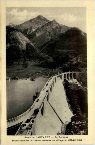 Route du Lautaret - La barrage