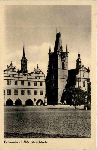 Leitmeritz an der Elbe - Stadtkirche