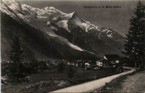 Chamonix et le Mont Blanc