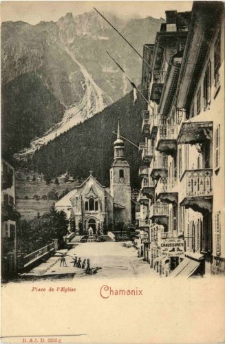Chamonix - Place de l Eglise