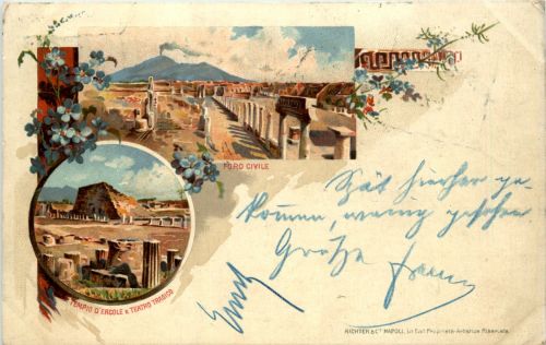 Pompei - Litho