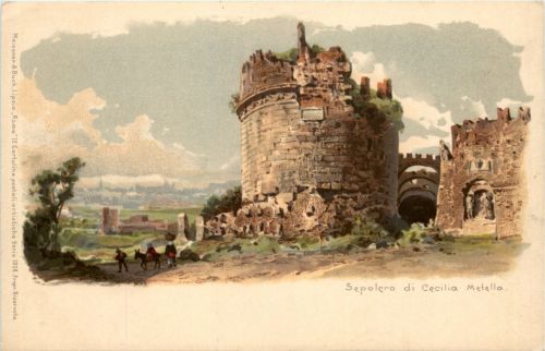 Roma - Sepolgro di Vevilia Metella