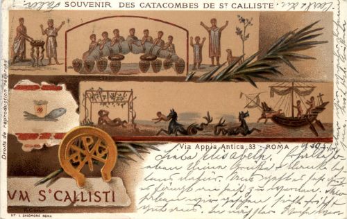 Roma - Souvenir des Catacombes