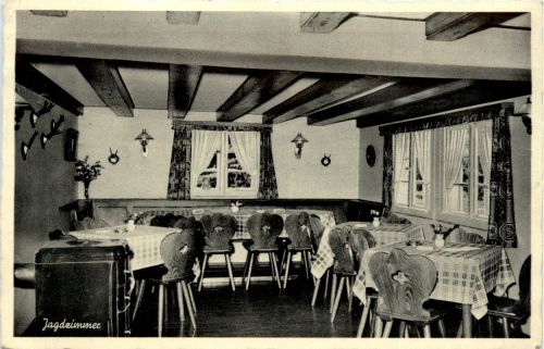 Langenberg - Gaststätte Forsthaus am Sender - Jagdzimmer