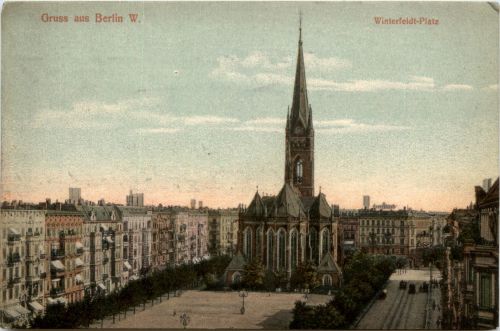 Gruss aus Berlin - Winterfeldt Platz