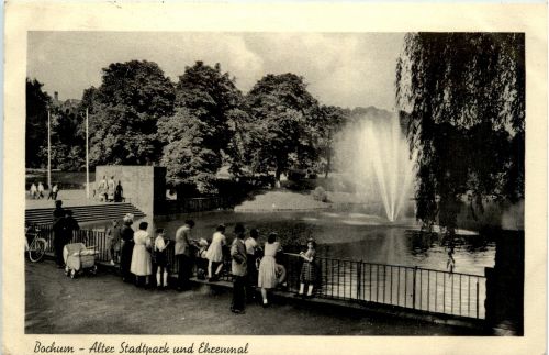 Bochum - Alter Stadtpark und Ehrenmal
