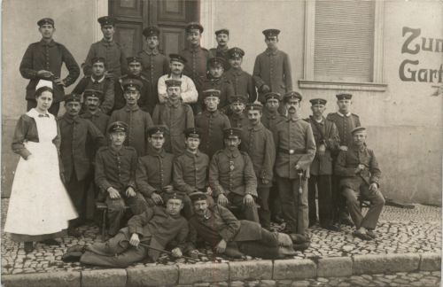 Soldaten im Lazarett