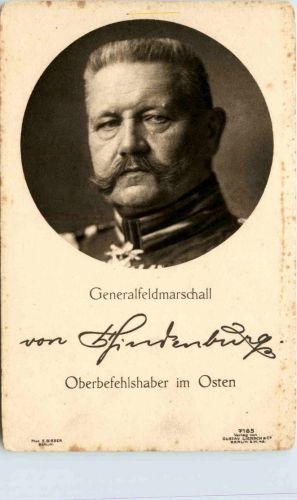 Generalfeldmarschall von Hindenburg