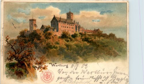 Wartburg - Litho