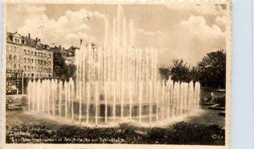 Chemnitz - Leuchtspringbrunnen