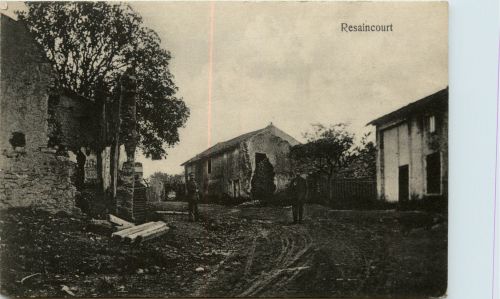 Ressaincourt - Feldpost