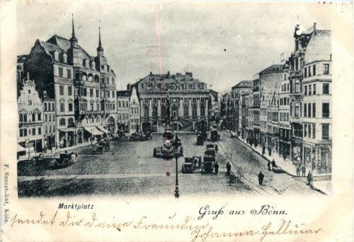 Gruss aus Bonn - Marktplatz