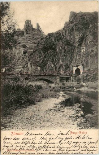 Altenahr - Burg Ruine