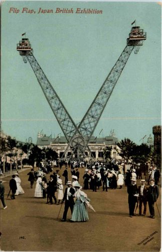 London - Japan-British Exhibition - Flip Flap