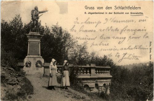 Gravelotte - 9. Jägerdenkmal